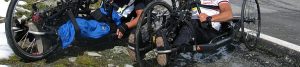 Touren-Handbike Reifen Ruedi und Veith