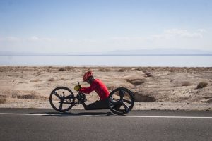 André Kajlich im Handcycle