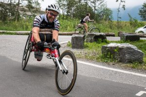 Walter Eberle auf dem Marathon