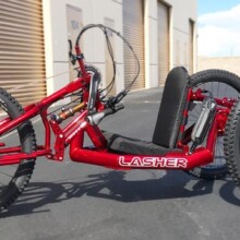 Vollgefedertes Deltatrike Handbike, Lasher ATH-FS Lasher ATH-FS, Vollgefedert