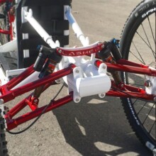 Hinterradfederung am Lasher ATH-FS Lasher ATH-FS