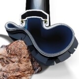 Durchschlag - wäre dort ein Schlauch dazwischen, wäre der snake bite wahrscheinlich. MTB schlauchlos Reifen