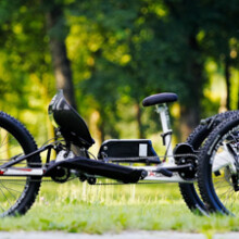 MTB-Handbike Explorer mit Mittelmotor