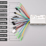 Verkabelung eines komplexen E-Handbike Controllers E-Handbike Controller
