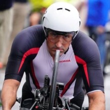 Die Hinterräder sind hinter dem Körper "versteckt" Ernst Van Dyk